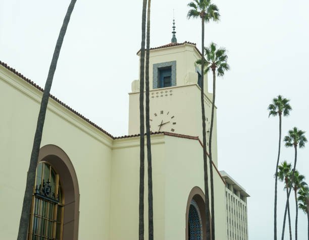 istock Union Station building in Los Angeles 1253668455