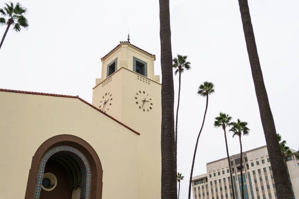 istock Union Station building under a cloudy sky 1253668539