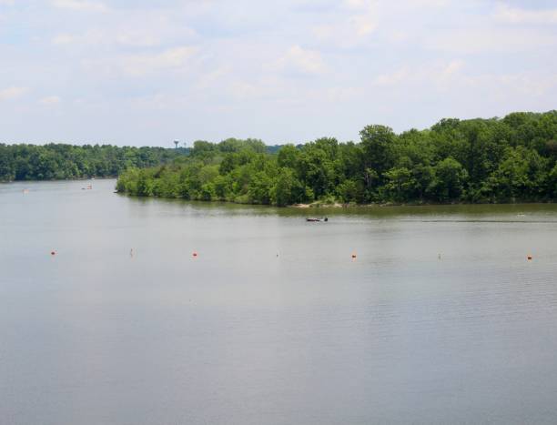 istock Calm Lake on a Sunny Day 1253668649