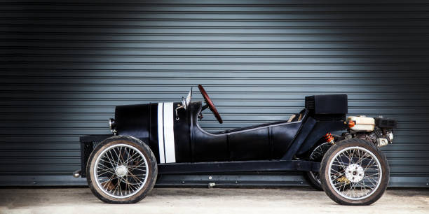 istock mini car vintage boy toy outdoor 1253678146