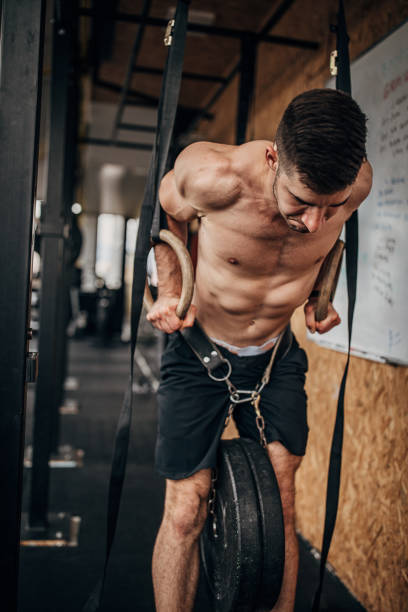 istock One young athlete working out in the gym 1253684529