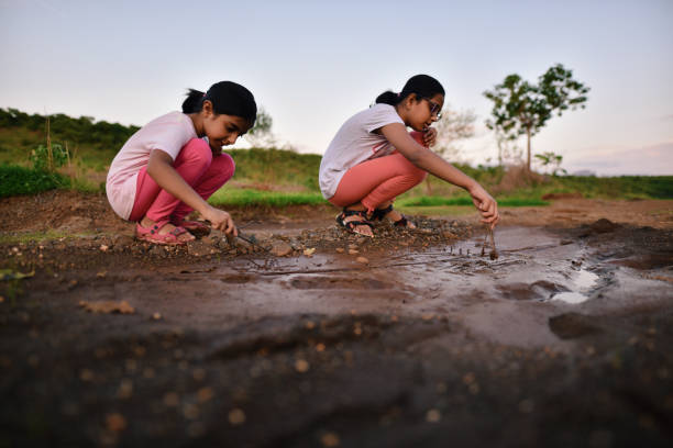 istock Girls out for nature walk 1253687349