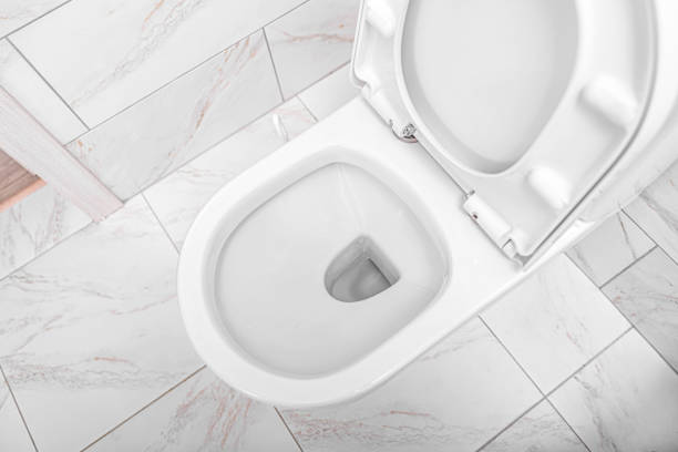istock Toilet in the bathroom. 1253688402