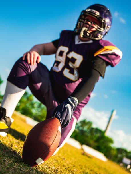 istock Junior Football player during game 1253694132
