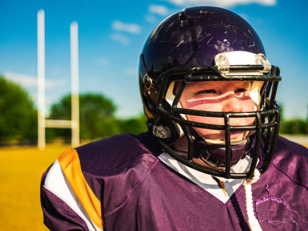 istock Junior Football player during game 1253694217