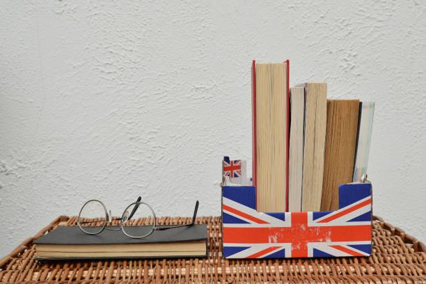 istock British English language books 1253696726