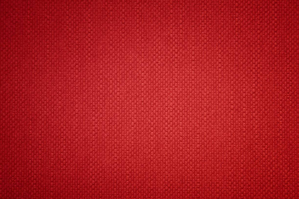 istock Red vintage plain fabric background suitable for any graphic design, poster, website, banner, greeting card, background 1253698689