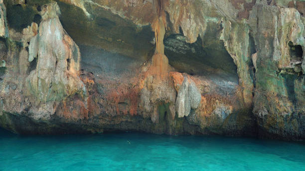 istock View on blue lagoon in thailand on phi phi island from the boat 1253700555