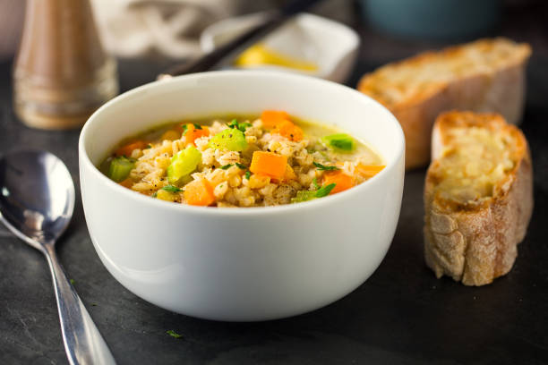 istock Healthy Vegan Scotch broth 1253716285