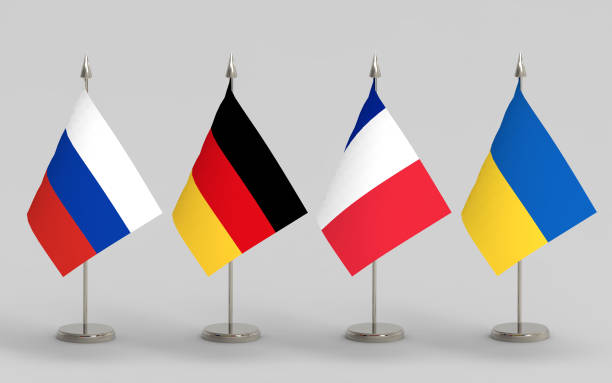 Table flags of the Normandy contact group