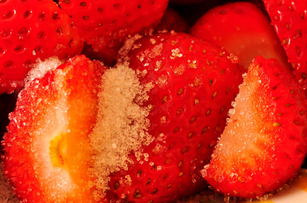 Close up of a strawberry