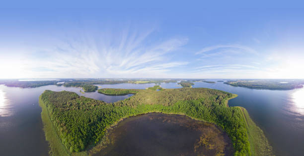 istock landscape with lakes and islands (aerial view) 1253730649