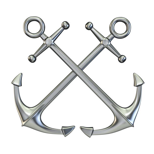 Metal crossing anchors 3D