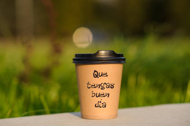 istock paper cup witn wrotten word on it 1253737350