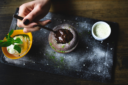 Chocolate Souffles