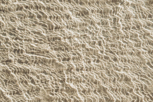 istock Natural sand and waterripples background 1253753446