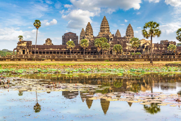 istock Angkor Wat temple in Cambodia 1253753472
