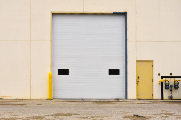 istock Large Overhead Bay Doors 1253753686