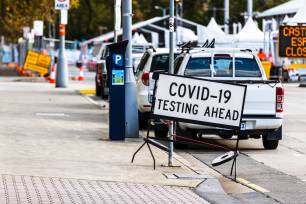 istock Sign Of COVID-19 Testing Ahead 1253757441