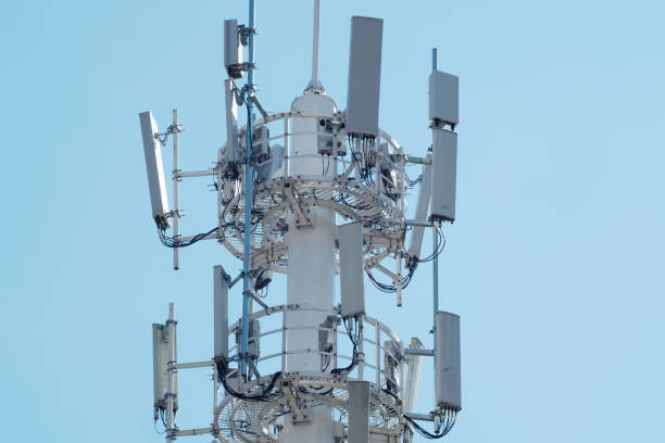 istock 5G Mobile phone base station Tower 1253791180
