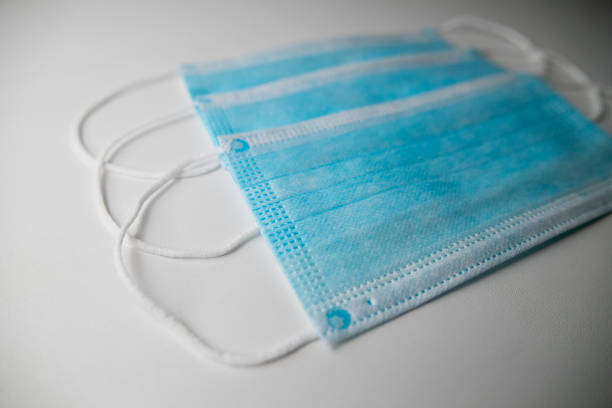 istock medical mask on a white background 1253793492