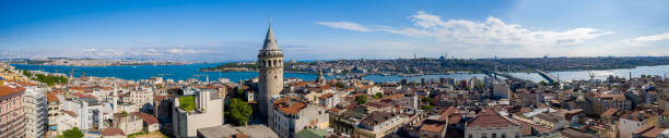 Galata Tower in Istanbul, Turkey Galata Tower in Istanbul, Turkey galata tower photos stock pictures, royalty-free photos & images