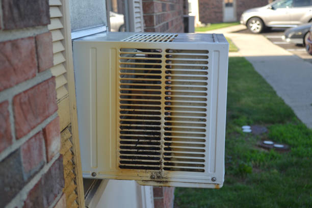 istock A Rusted Air Conditioner Closeup 1253794413