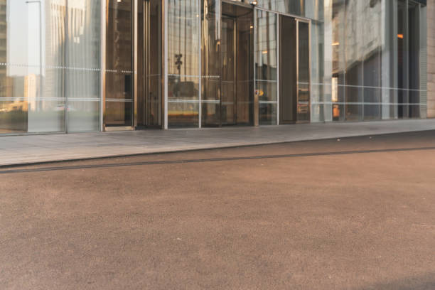 Hotel or office lobby blur background