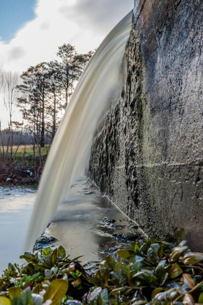 istock Yarralumla Creek flowing over a weir, 1253805478