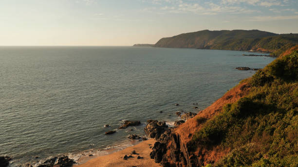istock Cola Beach in Goa. India. The view from the hill 1253810914