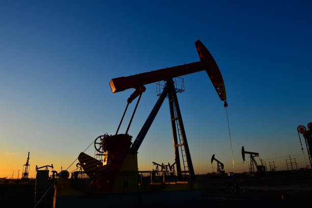 istock The oil pump 1253815571