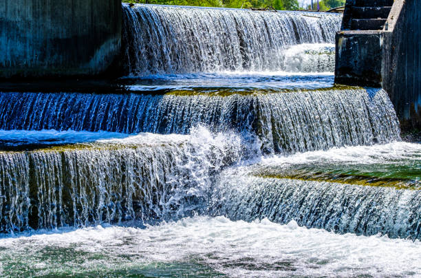 istock famous flood barrier in wolfratshausen 1253816270