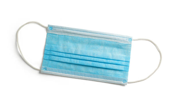 istock Face mask for virus protection, isolated from white background. contains clipping path 1253823214