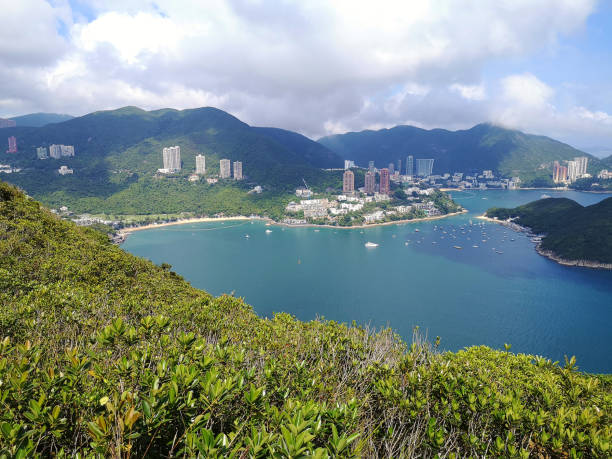 istock Panorama from Nam Long Shan (Brick hill), Hong Kong 1253823919