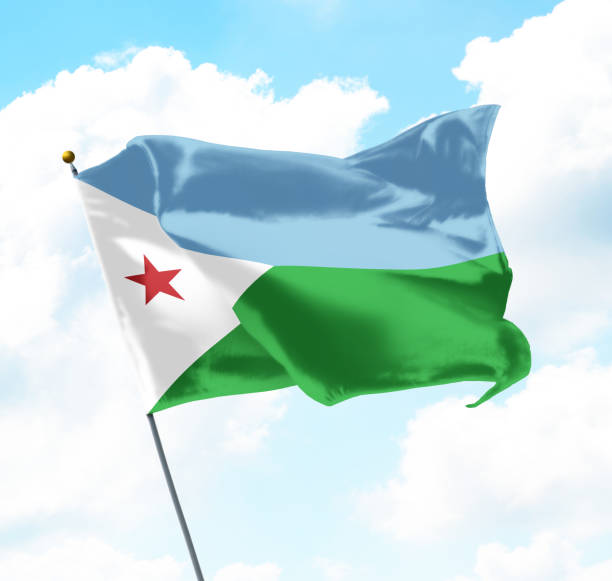 istock Flag of Djibouti 1253825061