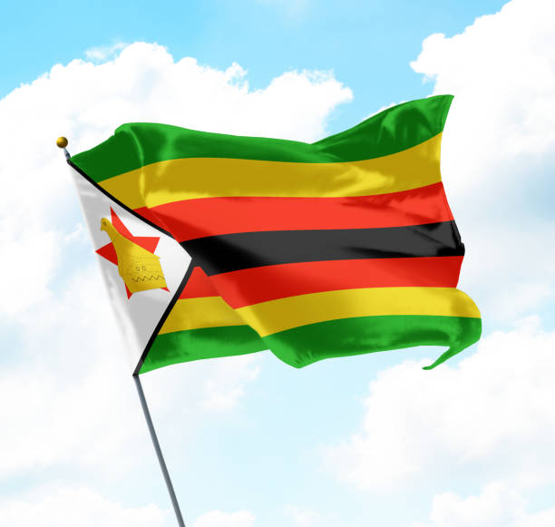 istock Flag of Zimbabwe 1253829922