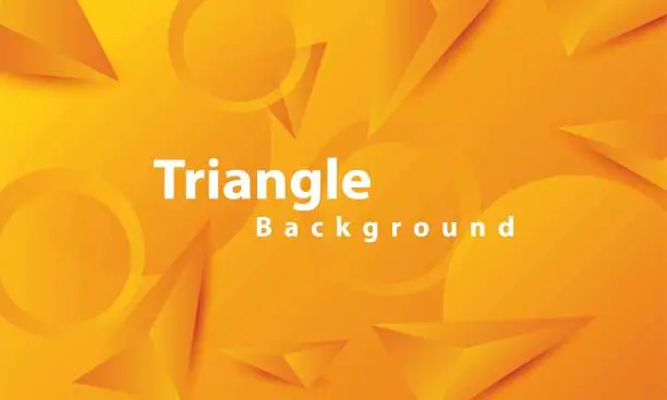 Vector illustration of Abstract Triangle Background eps 10