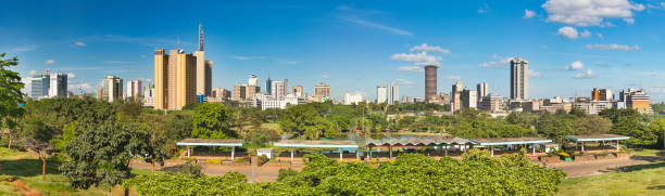 istock Nairobi Skyline And Uhuru Park Panorama, Kenya 1253851343