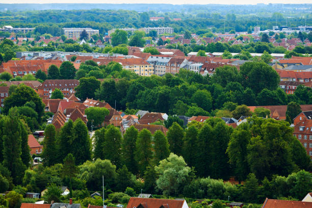 istock Odense central residential area 1253861985