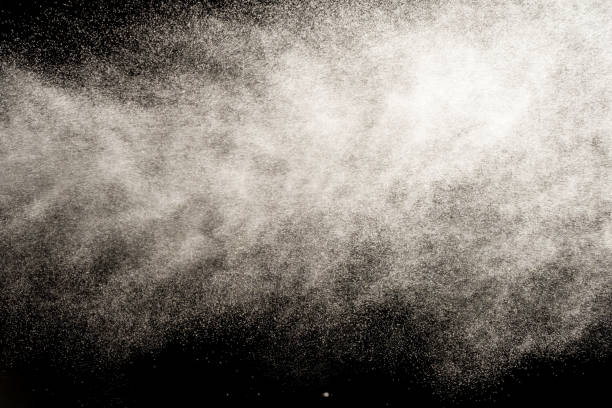istock close up of spray water on black background 1253872775