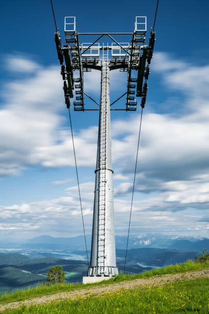 istock Ski lift in summer 1253876873