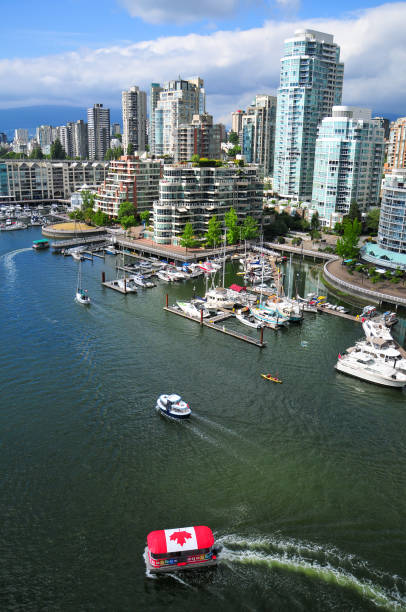 istock Beautiful boat port scenery in Vancouver 1253889170