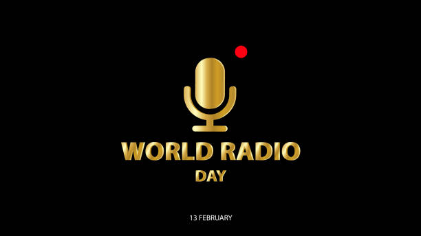 World Radio Day. Vector illustration background World Radio Day. Vector illustration background unicef vintage stock illustrations