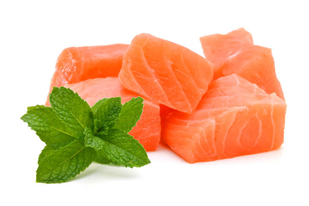 istock raw salmon fillet on white background 1253905651