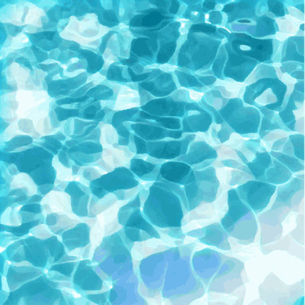 물 표면 배경 - water surface illustrations stock illustrations