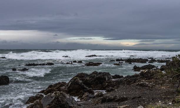 istock View across rocks and sea 1253911860