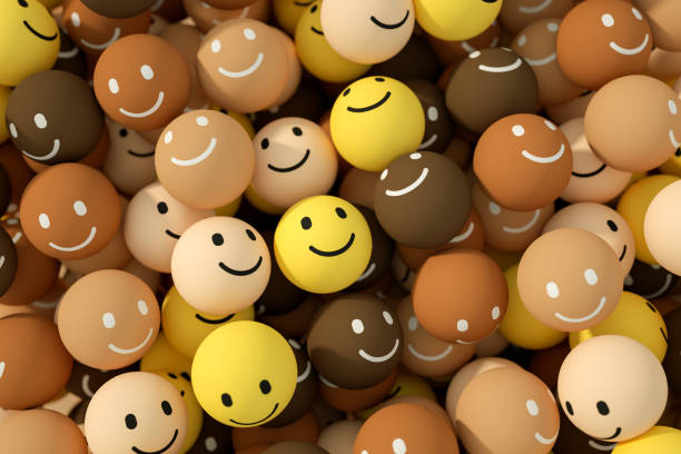 istock 3D Emoji with Smiley Face protest Concept 1253912327