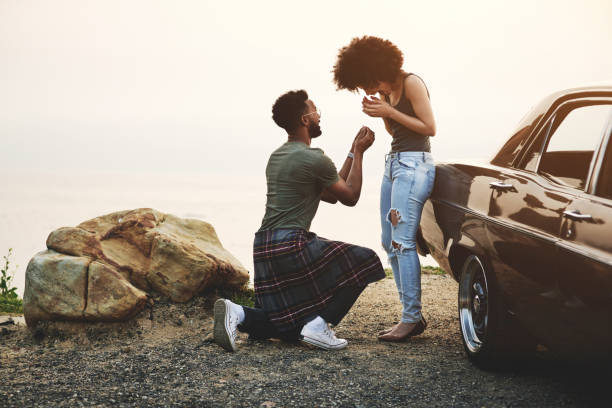 istock He took her somewhere special to pop the question 1253916048