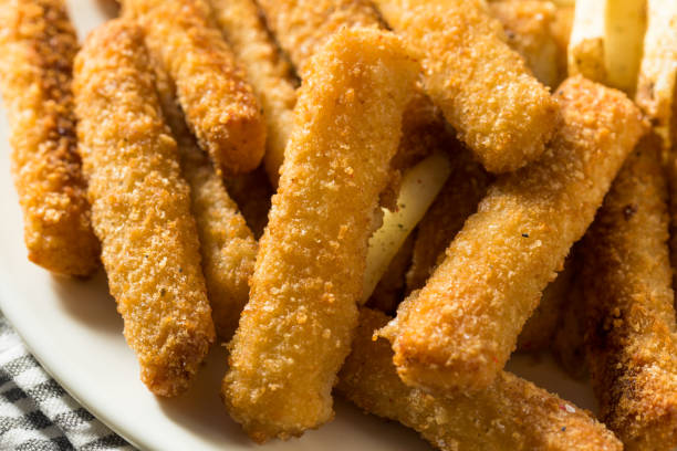 istock Homemade Deep Fried Fish Sticks and Fries 1253918512