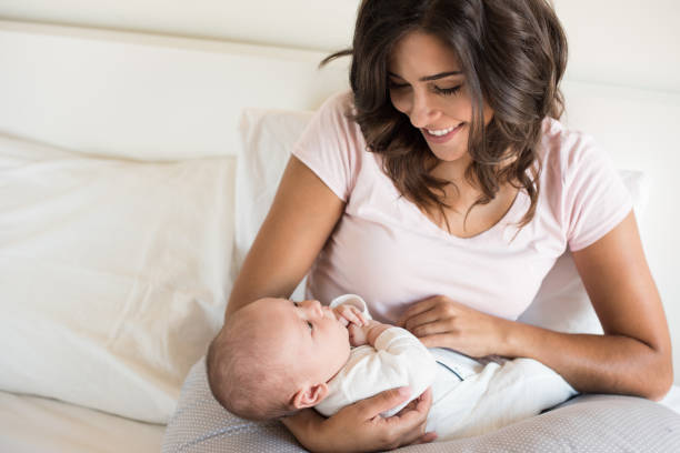 istock Mother with baby 1253920155